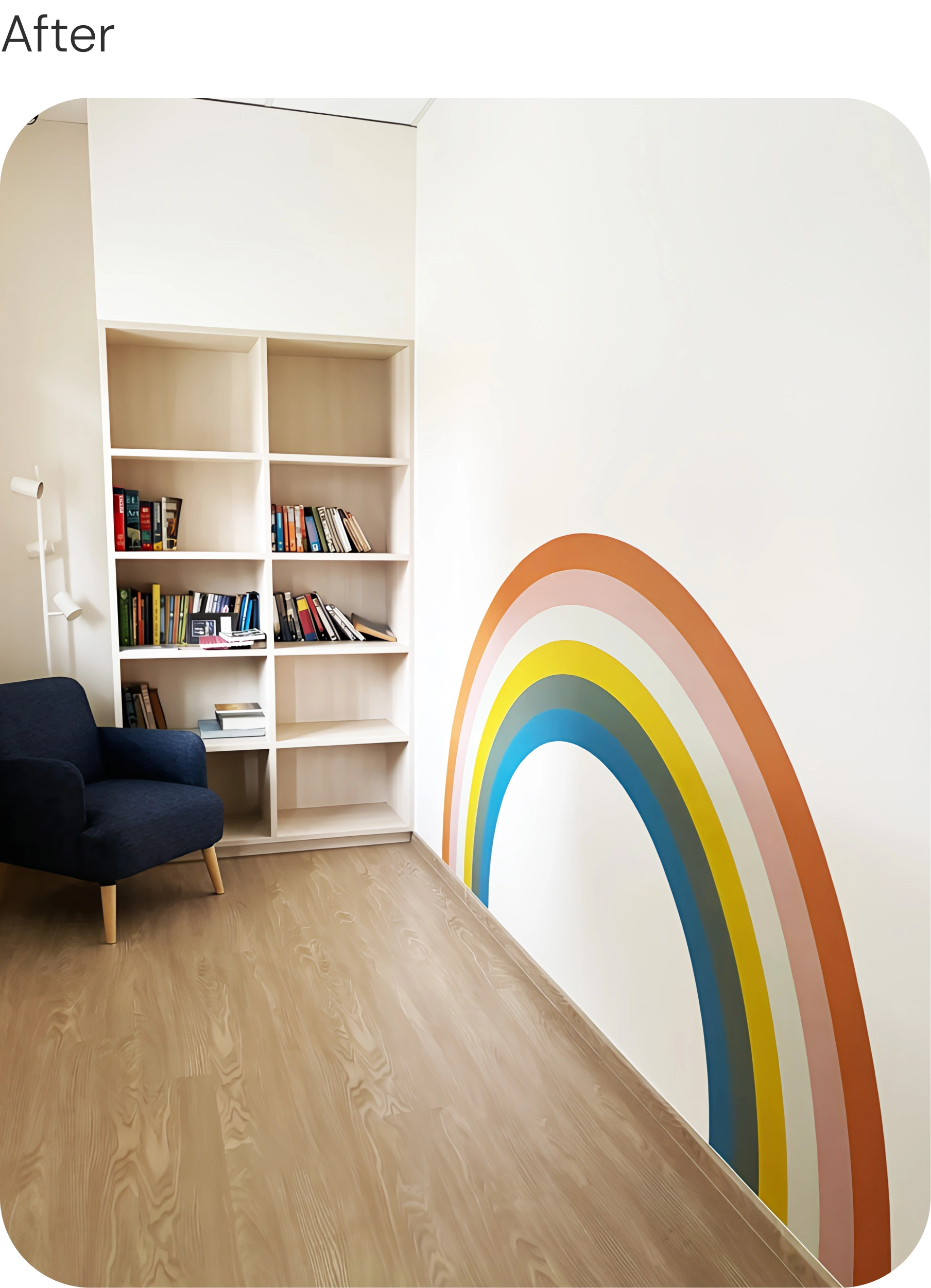 Reading Room After Wall Decal Customized Installation
